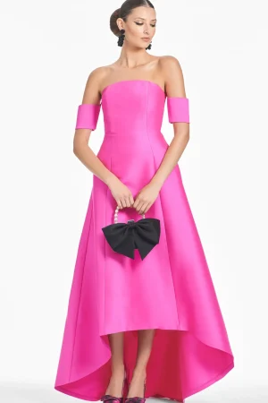 Clearance Sachin & Babi Agyness Gown - Fuchsia
