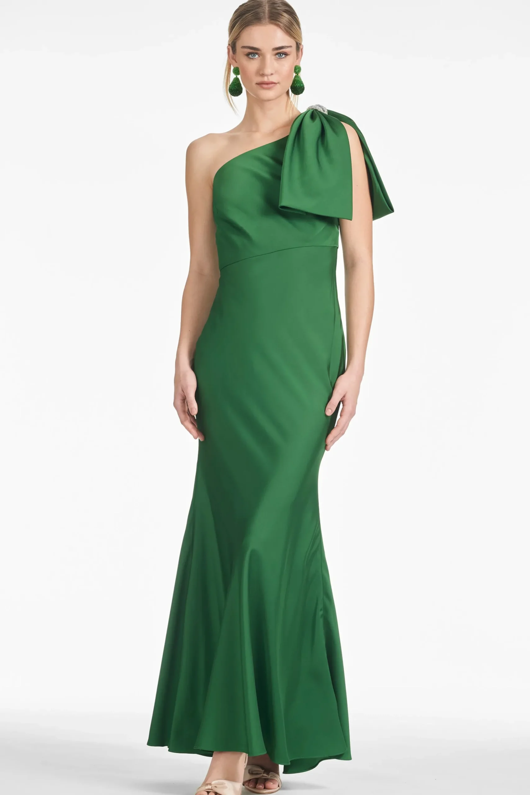Outlet Sachin & Babi Aubrey Gown - Emerald