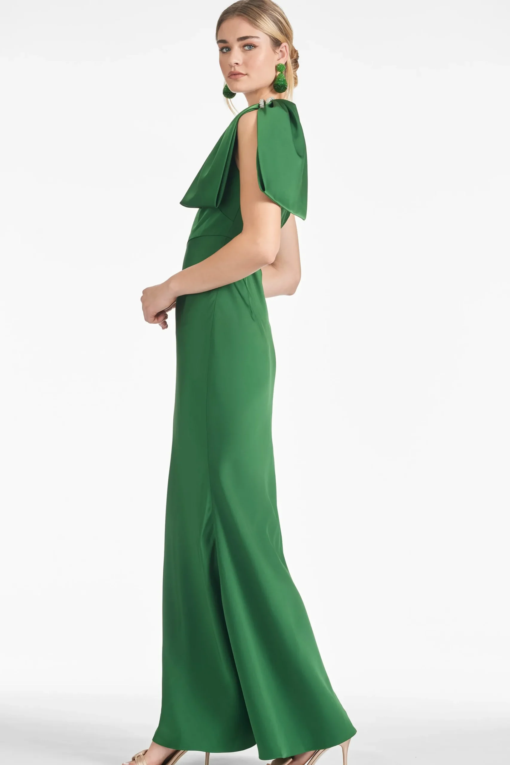 Outlet Sachin & Babi Aubrey Gown - Emerald