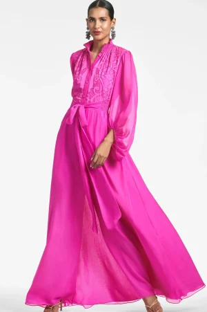 Flash Sale Sachin & Babi Beatrix Gown - Fuchsia