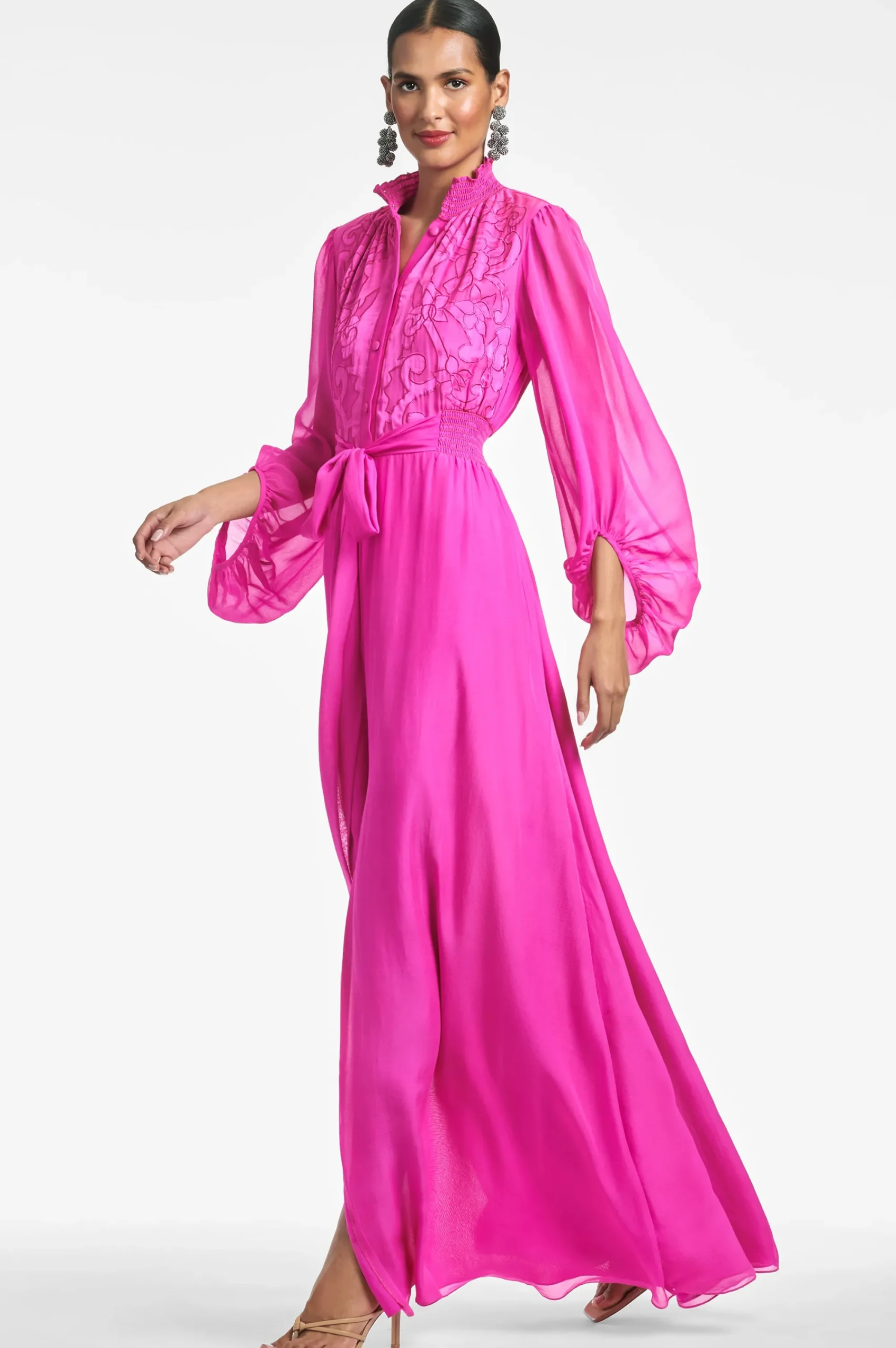 Flash Sale Sachin & Babi Beatrix Gown - Fuchsia