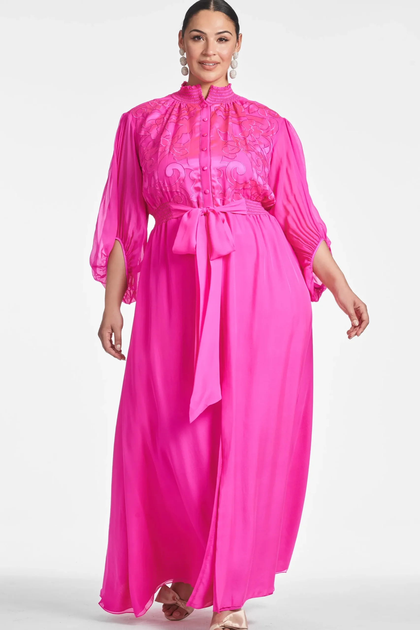 Flash Sale Sachin & Babi Beatrix Gown - Fuchsia