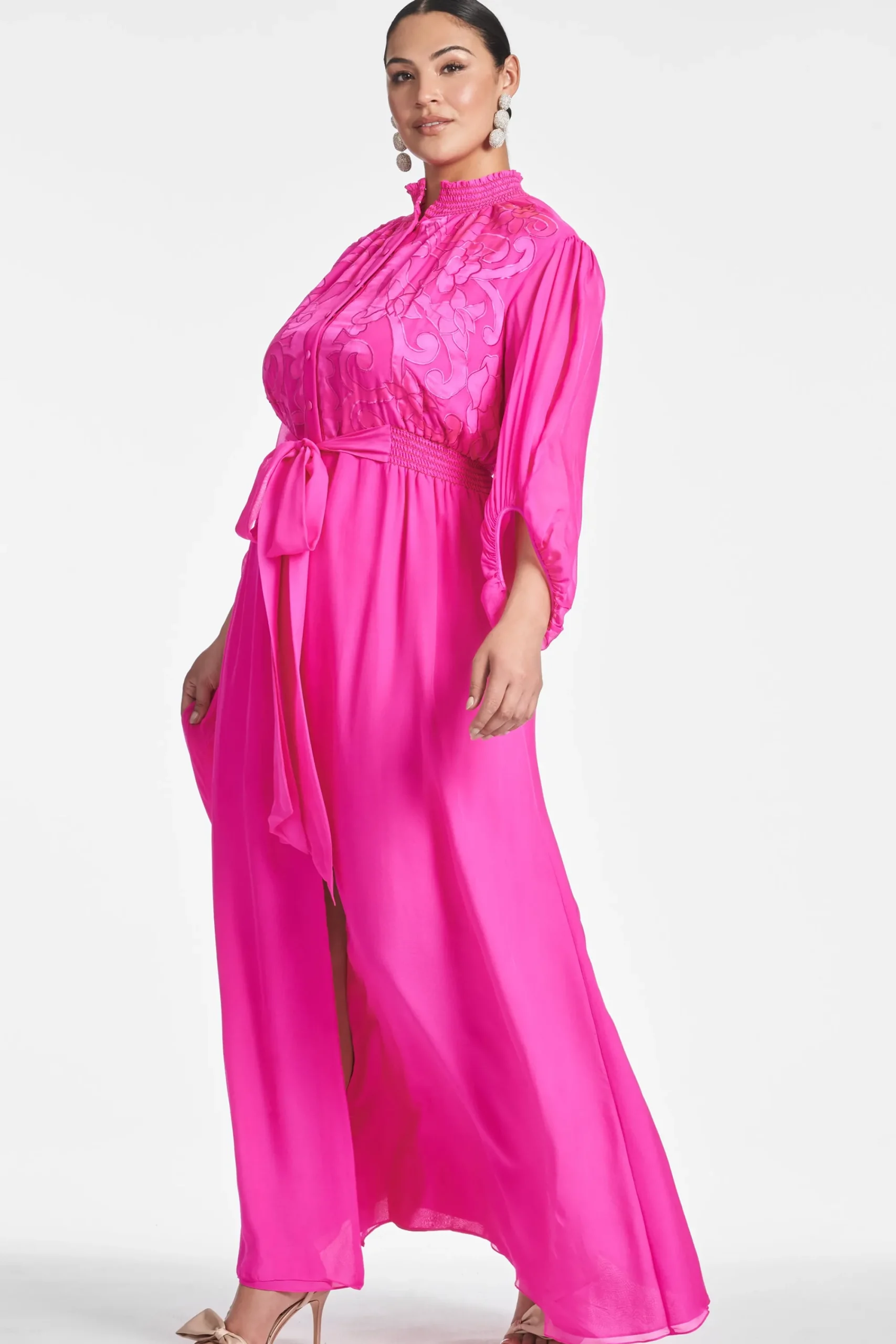 Flash Sale Sachin & Babi Beatrix Gown - Fuchsia