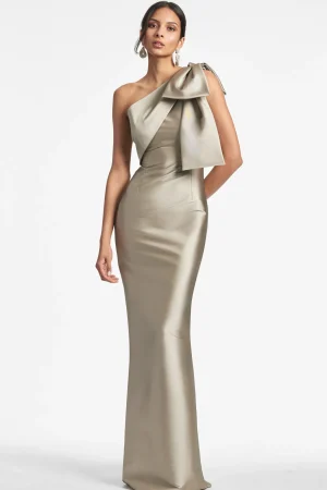 Discount Sachin & Babi Bonnie Gown - Pewter