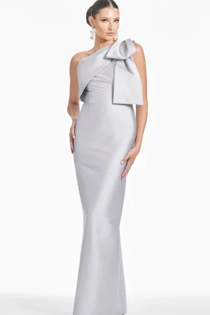 Sale Sachin & Babi Bonnie Gown - Silver