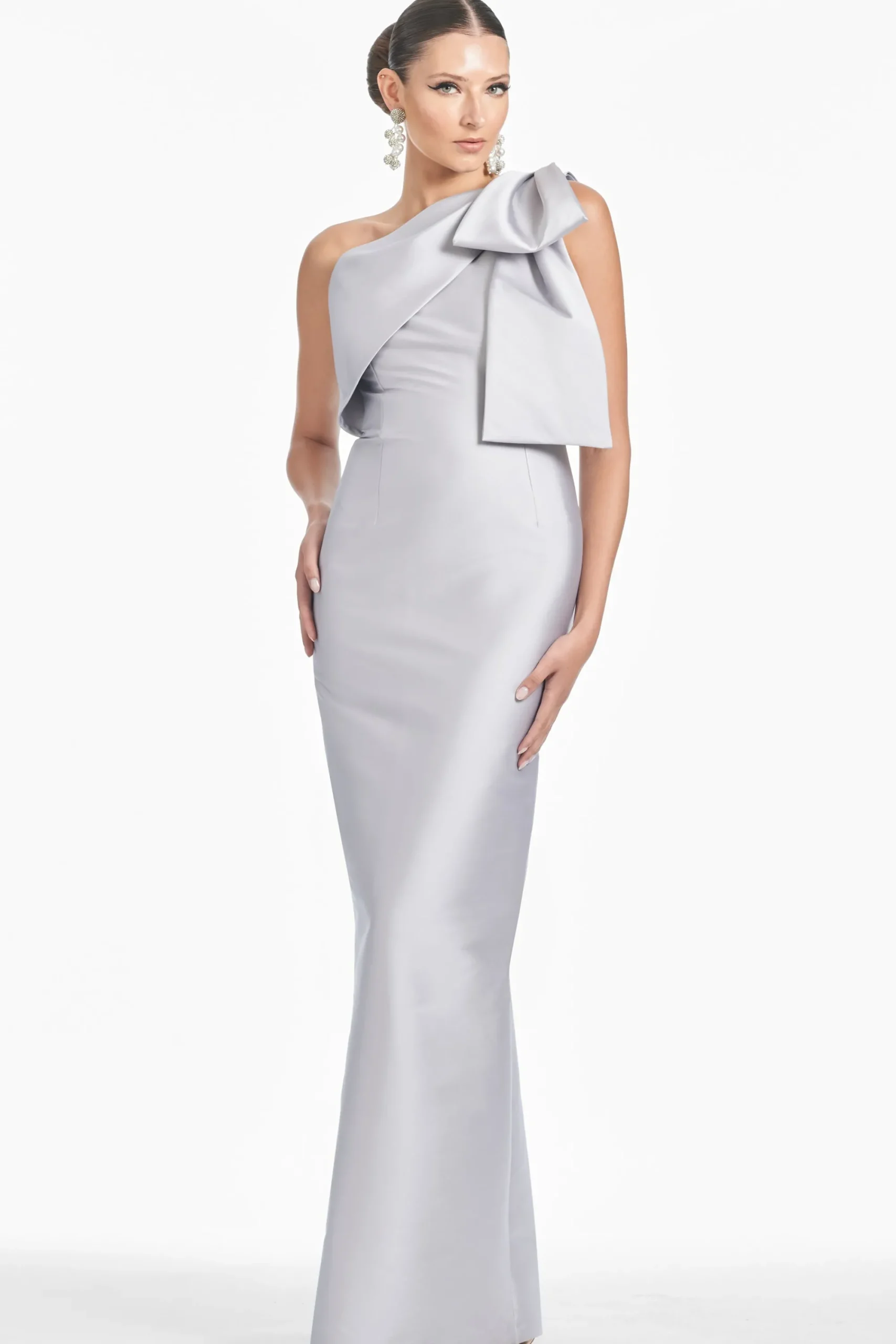 Sale Sachin & Babi Bonnie Gown - Silver