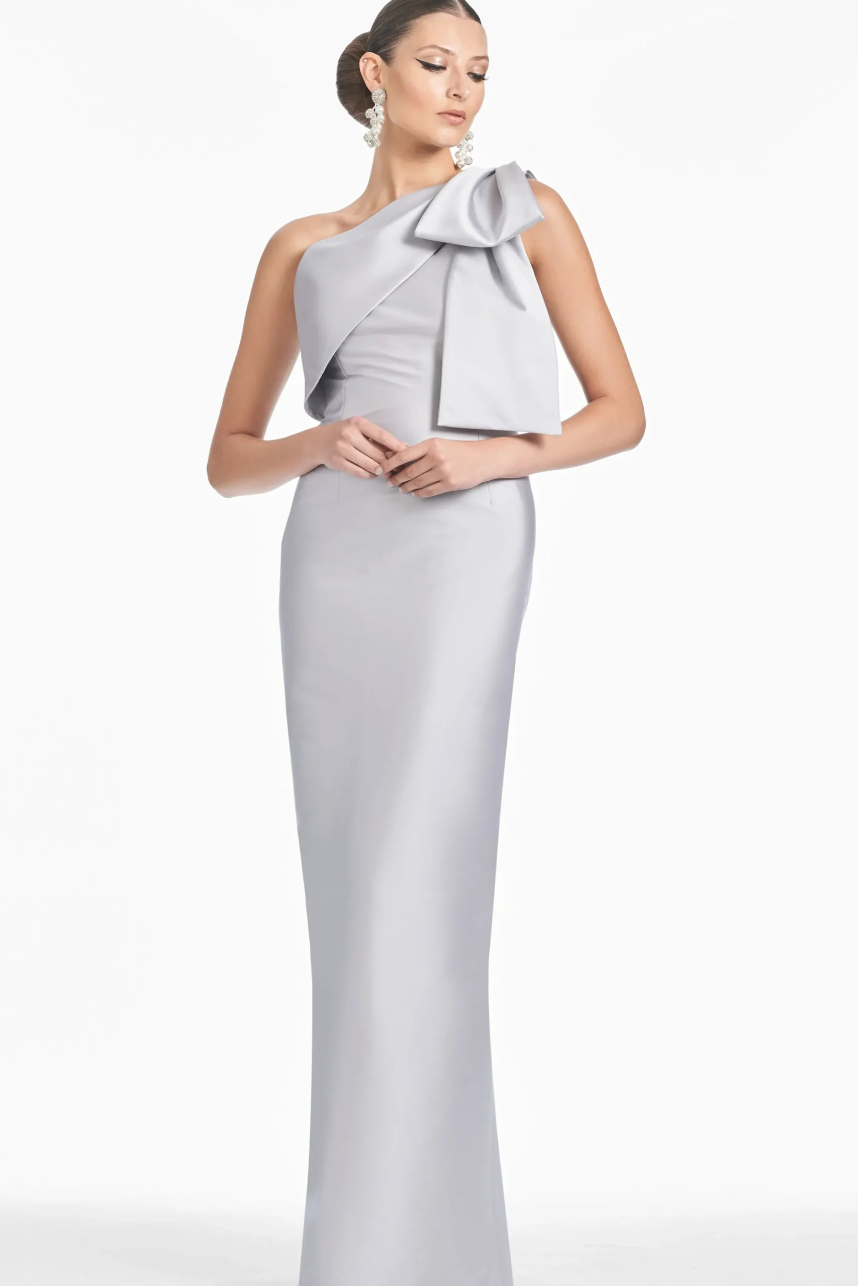Sale Sachin & Babi Bonnie Gown - Silver
