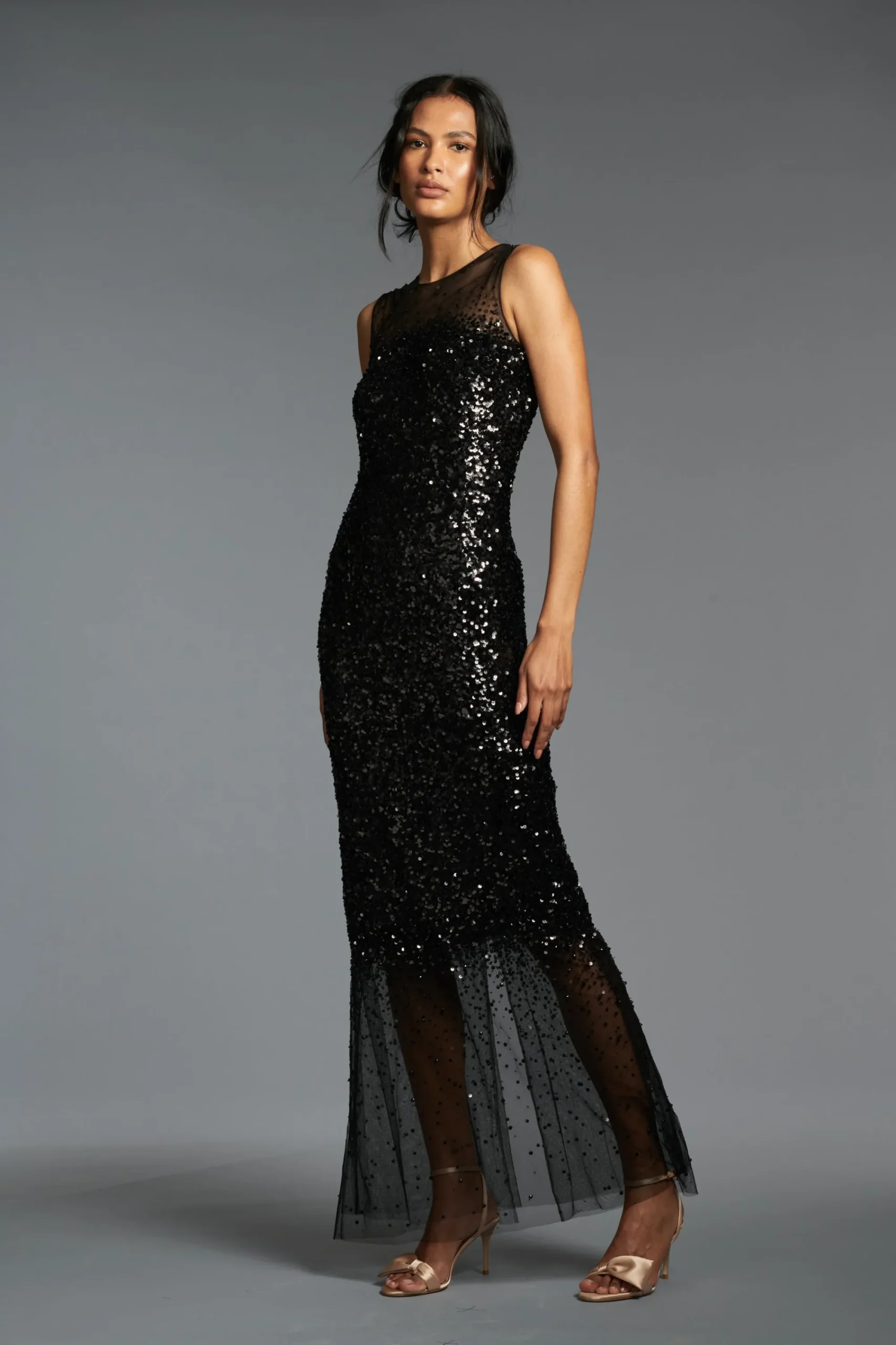Online Sachin & Babi Candice Gown - Black