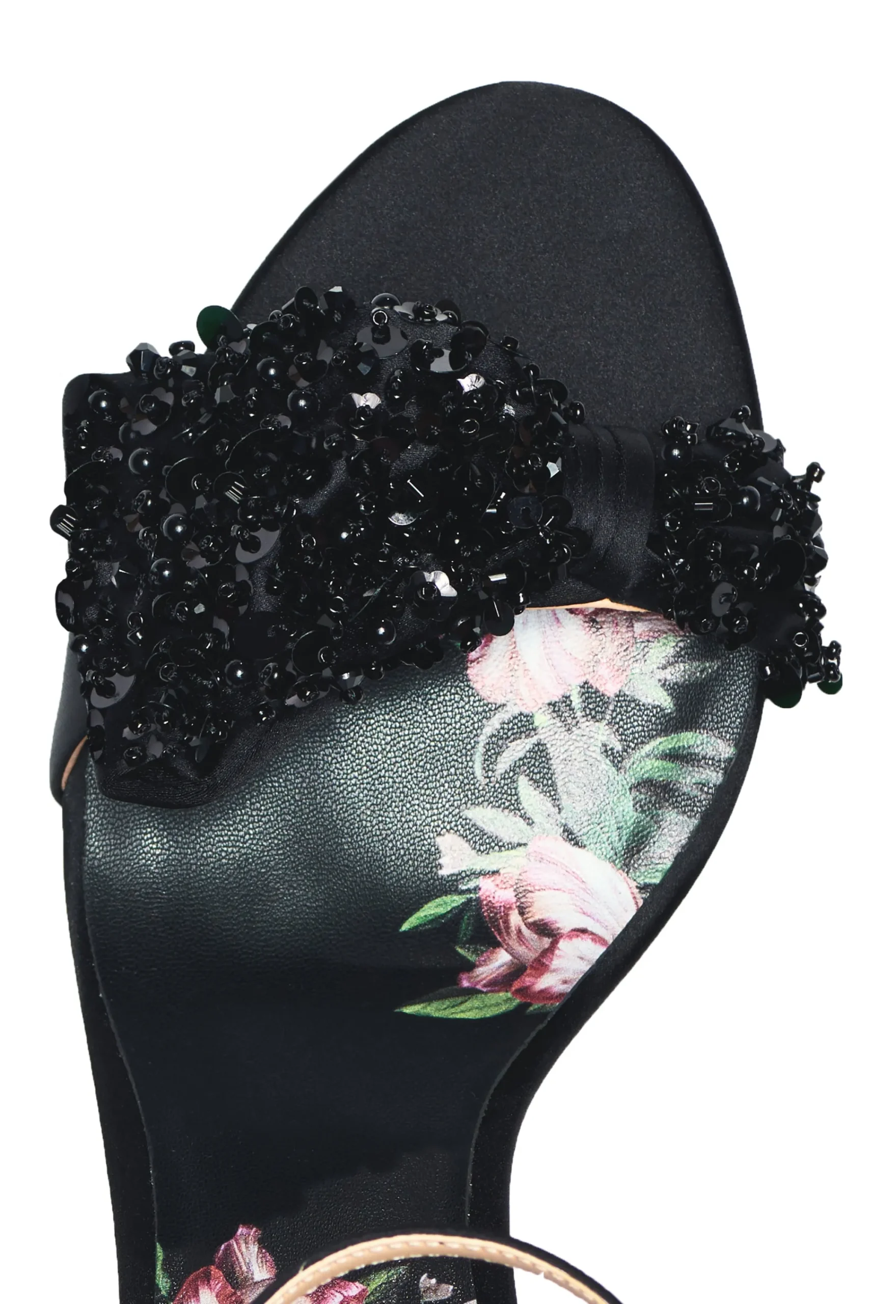 Cheap Sachin & Babi Chelsea Embellished Obi-Bow Open Toe - Black