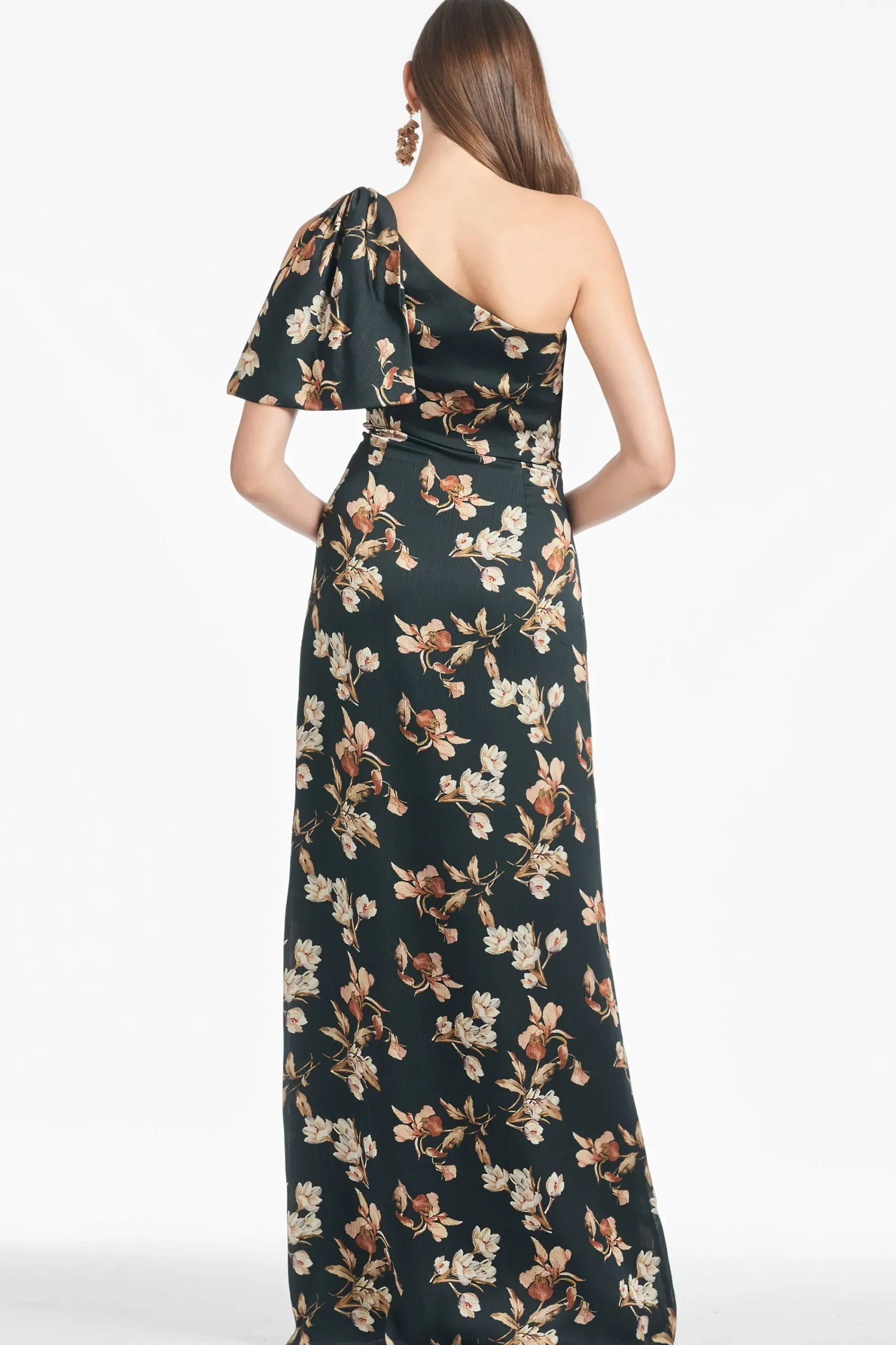 Hot Sachin & Babi Chelsea Gown - Black Venetia Petal Blackvenetiapetal