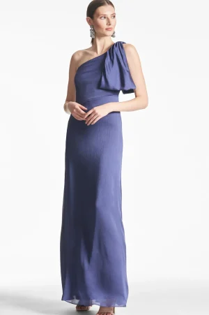 Discount Sachin & Babi Chelsea Gown - Deep Cobalt Deepcobalt