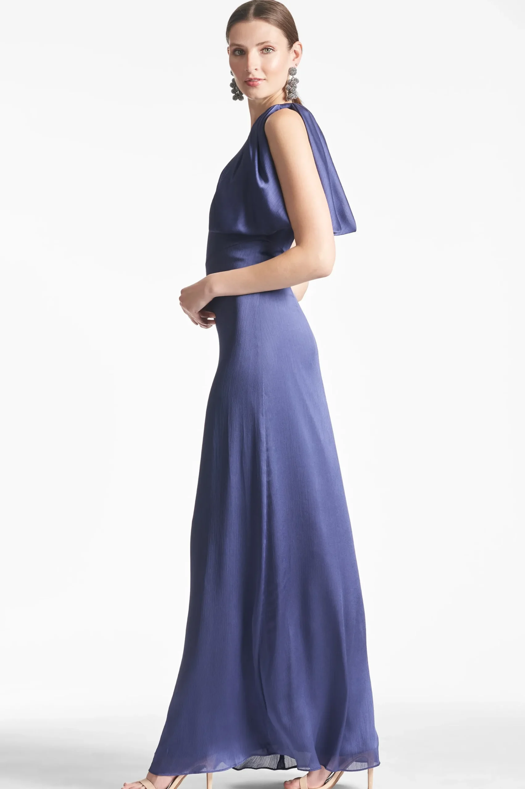Discount Sachin & Babi Chelsea Gown - Deep Cobalt Deepcobalt