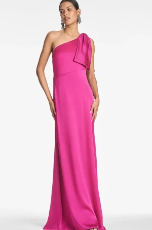 Discount Sachin & Babi Chelsea Gown - Dragonfruit