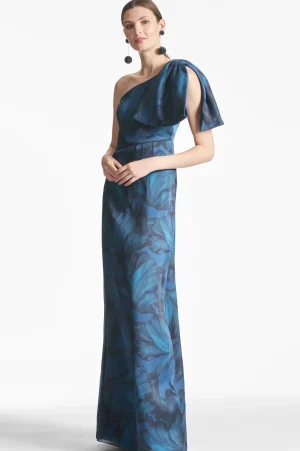 Sale Sachin & Babi Chelsea Gown - Tonal Petal Tonalpetal