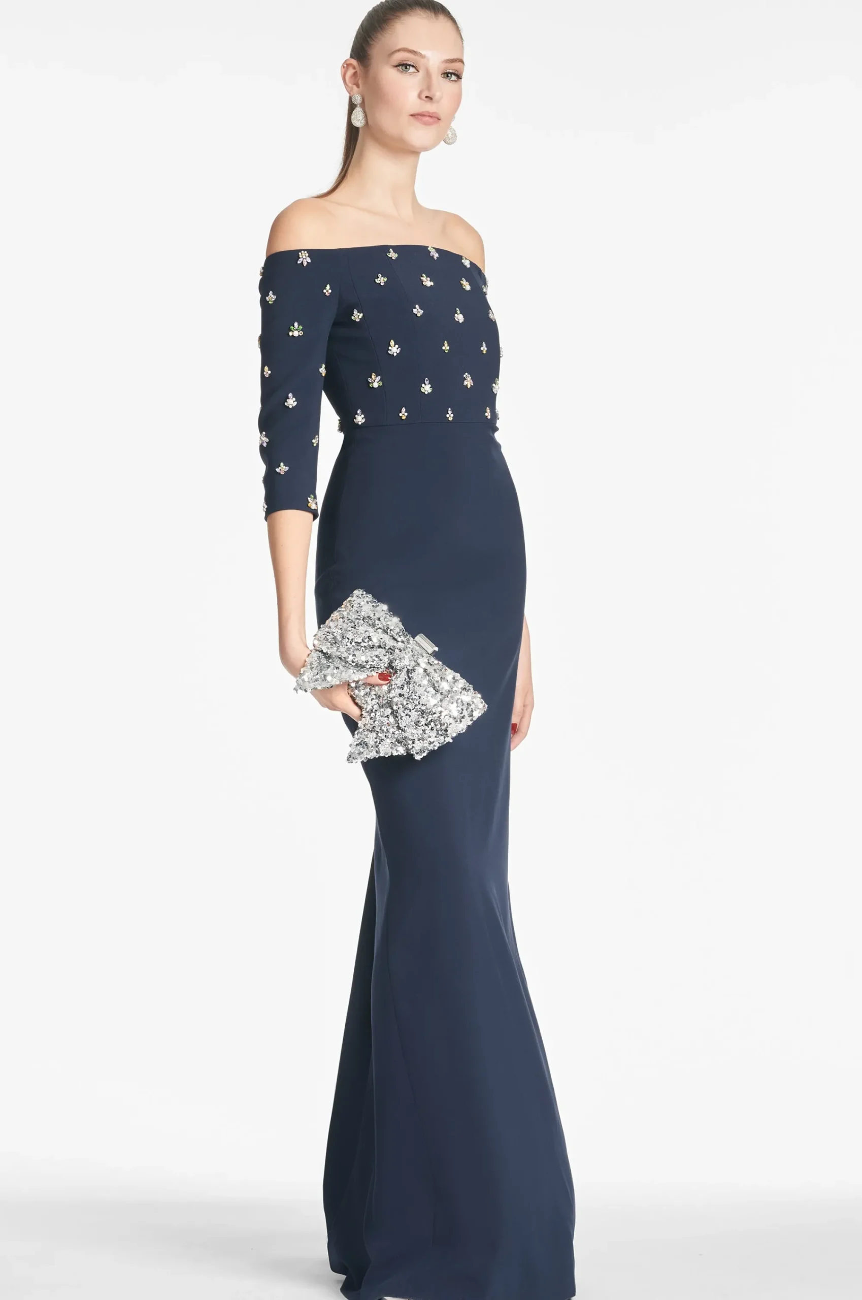 Clearance Sachin & Babi Cupids Clutch - Allover Sequin Alloversequin