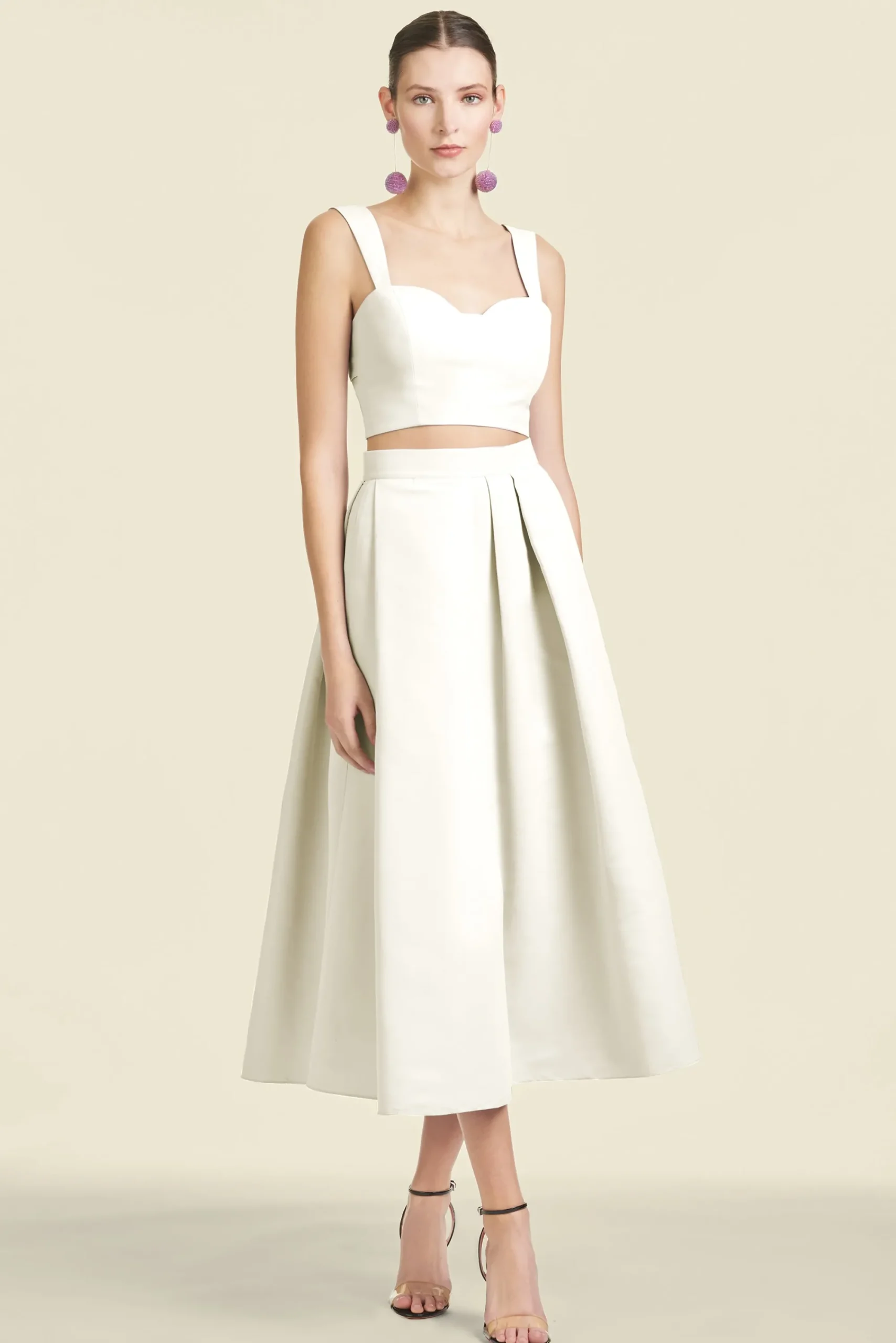 Cheap Sachin & Babi Darcy Top - Off White - Mikado Offwhite