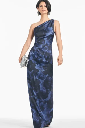Hot Sachin & Babi Delancy Gown - Deep Ocean Bouquet Deepoceanbouquet
