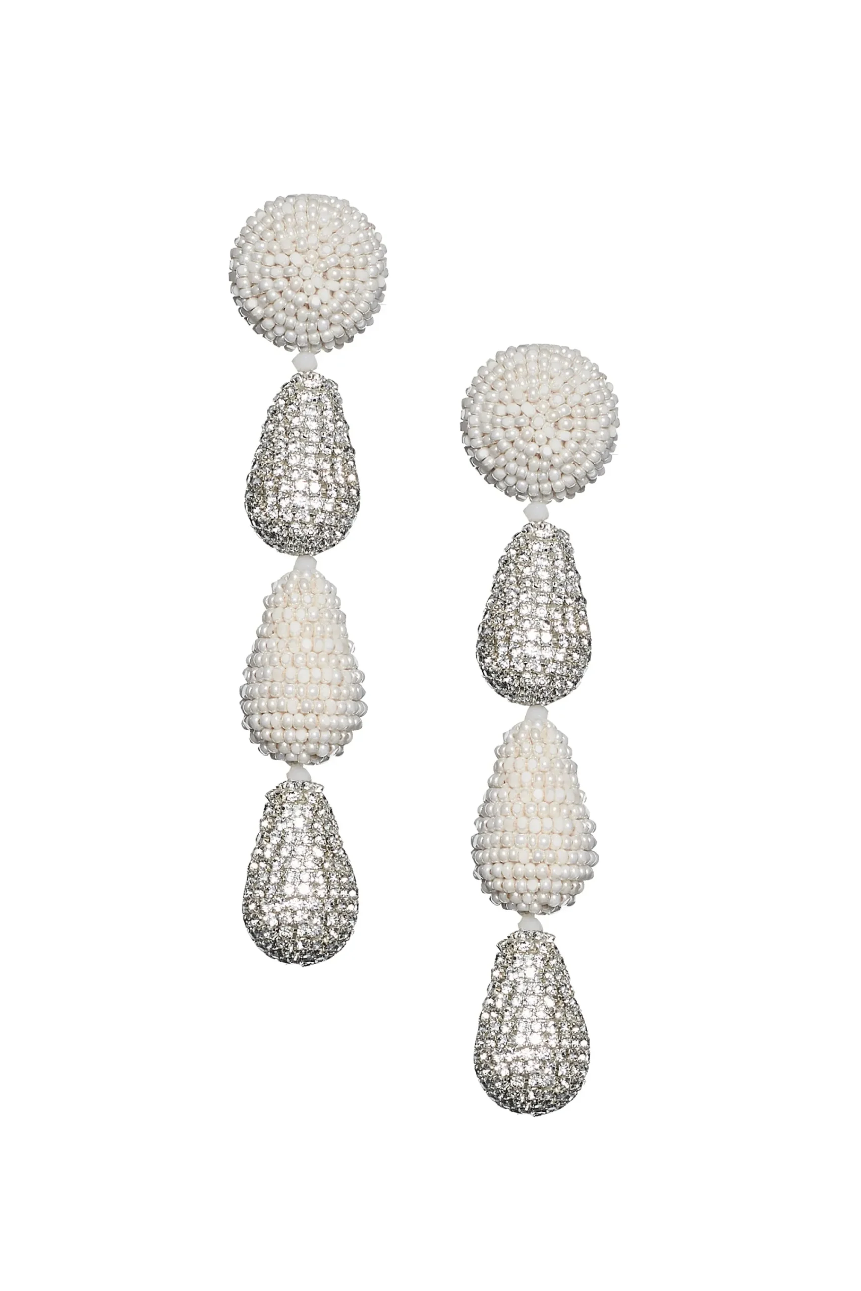 Best Sale Sachin & Babi Eliza Earrings - Smooth Beads / Crystals