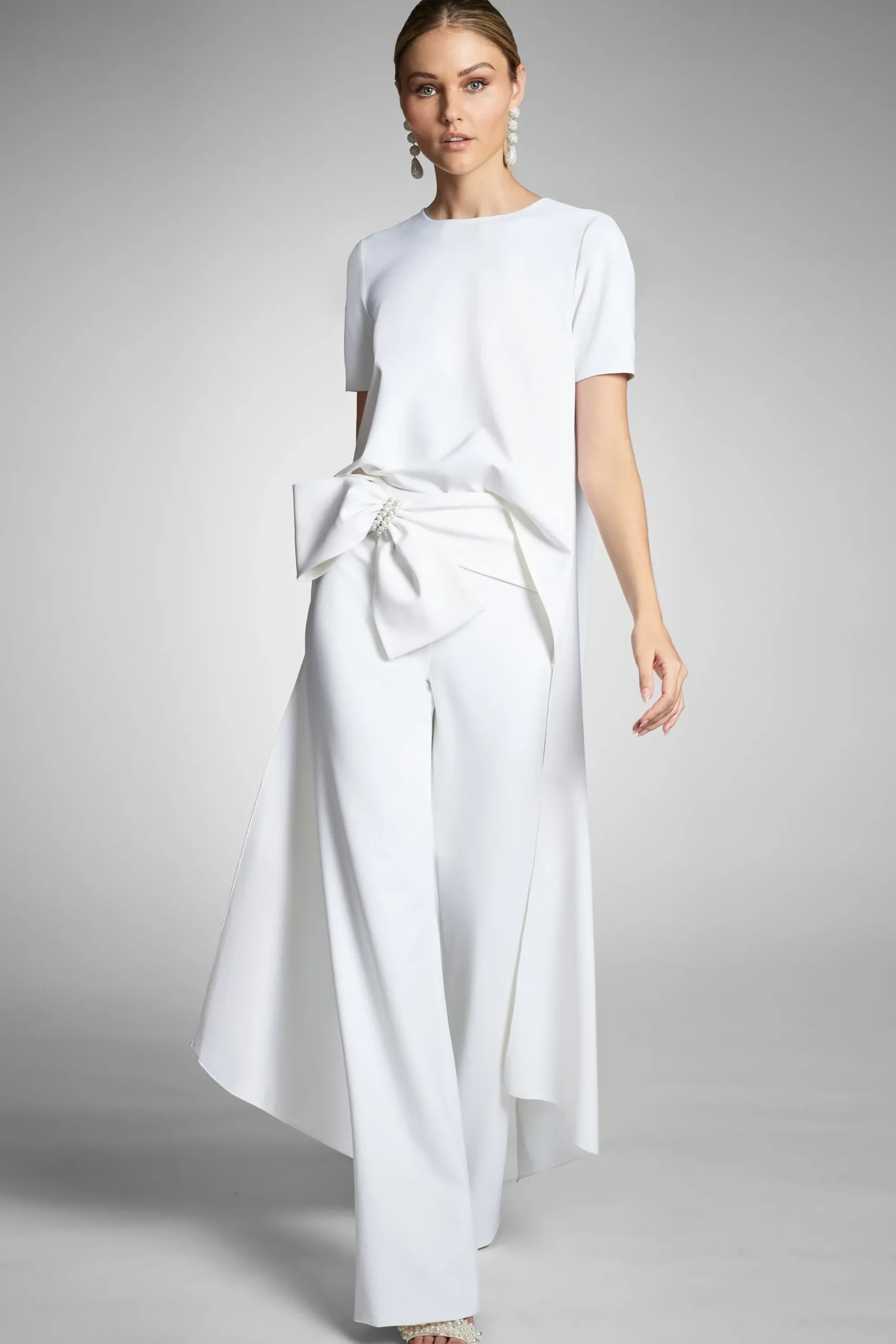 Discount Sachin & Babi Embellished Whitley Pant - Ivory