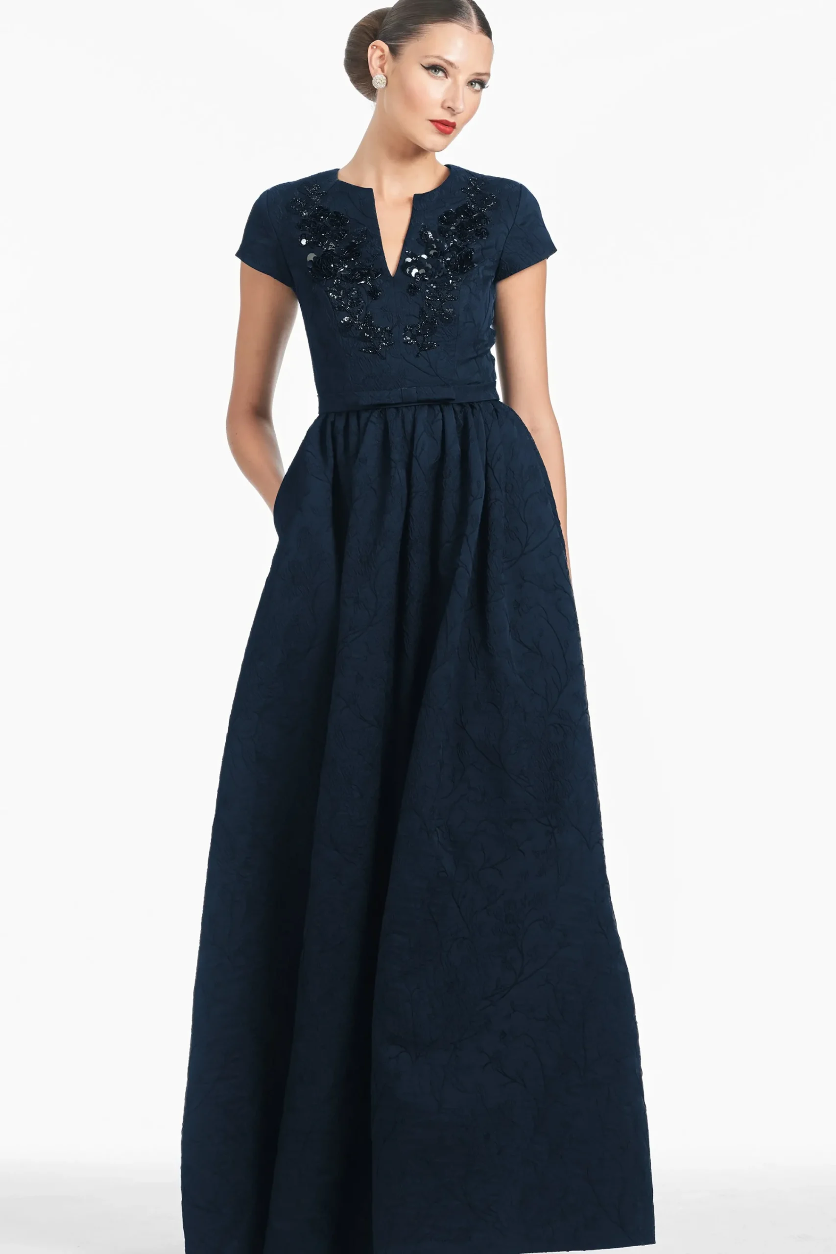 Online Sachin & Babi Estelle Gown - Poseidon