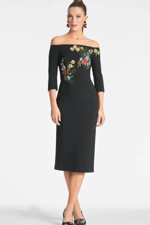 Fashion Sachin & Babi Fatima Dress - Noir Bouquet Noirbouquet