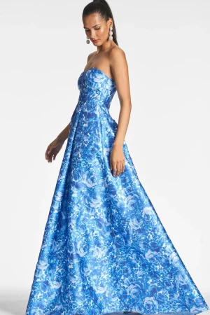 Flash Sale Sachin & Babi Giovanna Gown - Mediterranean Blooms Mediterraneanblooms
