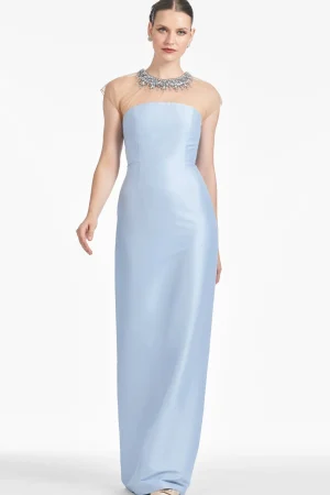 Fashion Sachin & Babi Irina Gown - Glacial Blue Glacialblue