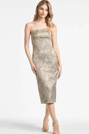 Best Sale Sachin & Babi Isa Dress - Gilded Floral Gildedfloral