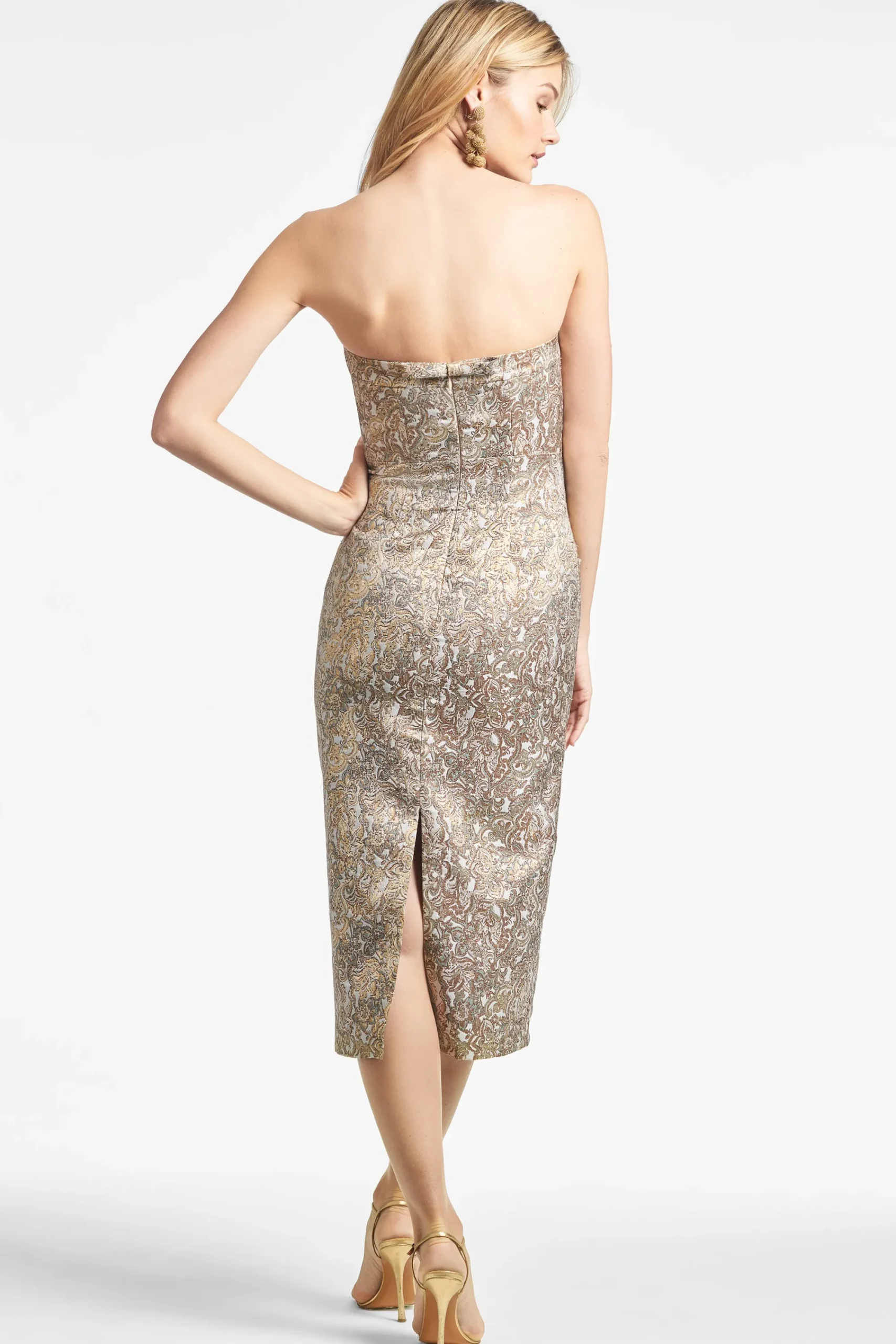 Best Sale Sachin & Babi Isa Dress - Gilded Floral Gildedfloral