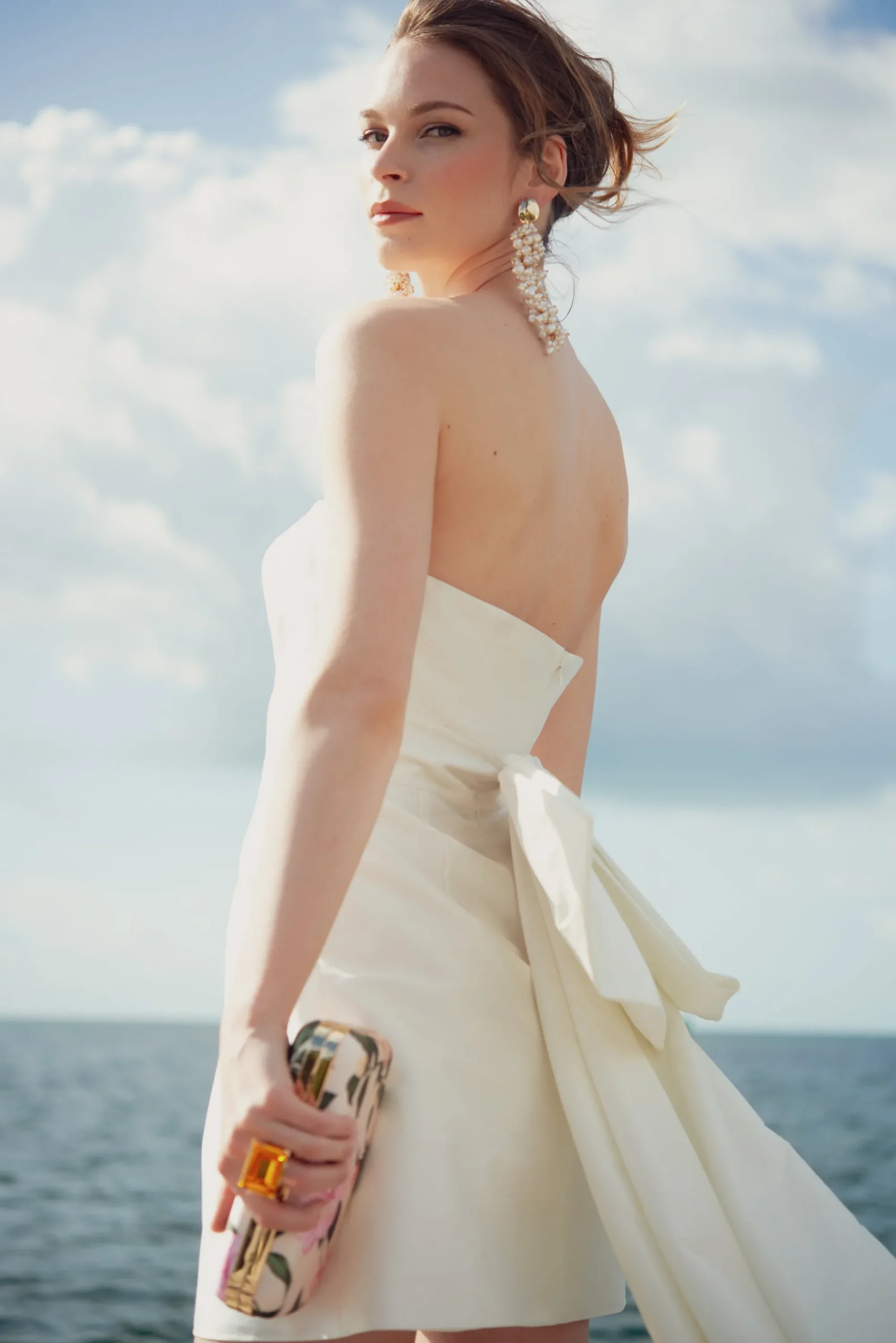 Shop Sachin & Babi Kaia Dress - Ivory