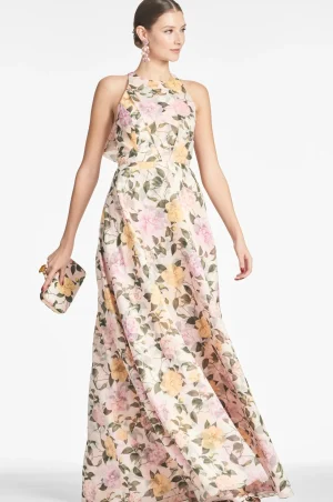 Discount Sachin & Babi Kate Gown - Pink Lemonade Bouquet Pinklemonadebouquet
