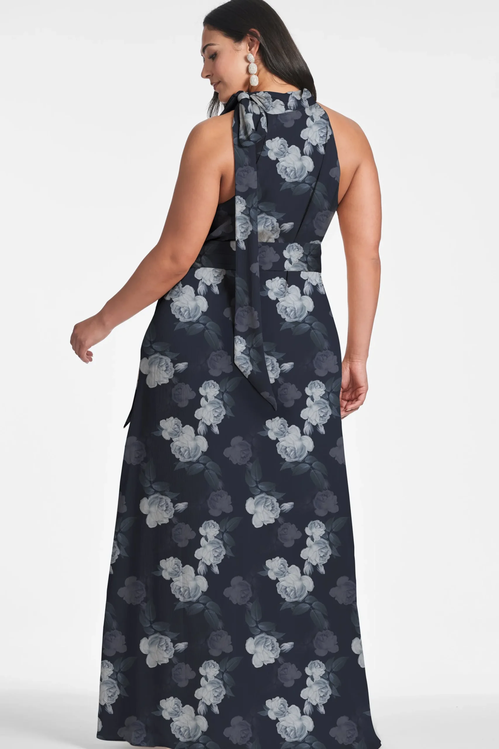 Hot Sachin & Babi Kayla Gown - Midnight Glacial Rose Midnightglacialrose