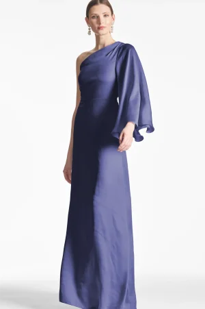 New Sachin & Babi Keely Gown - Deep Cobalt Deepcobalt