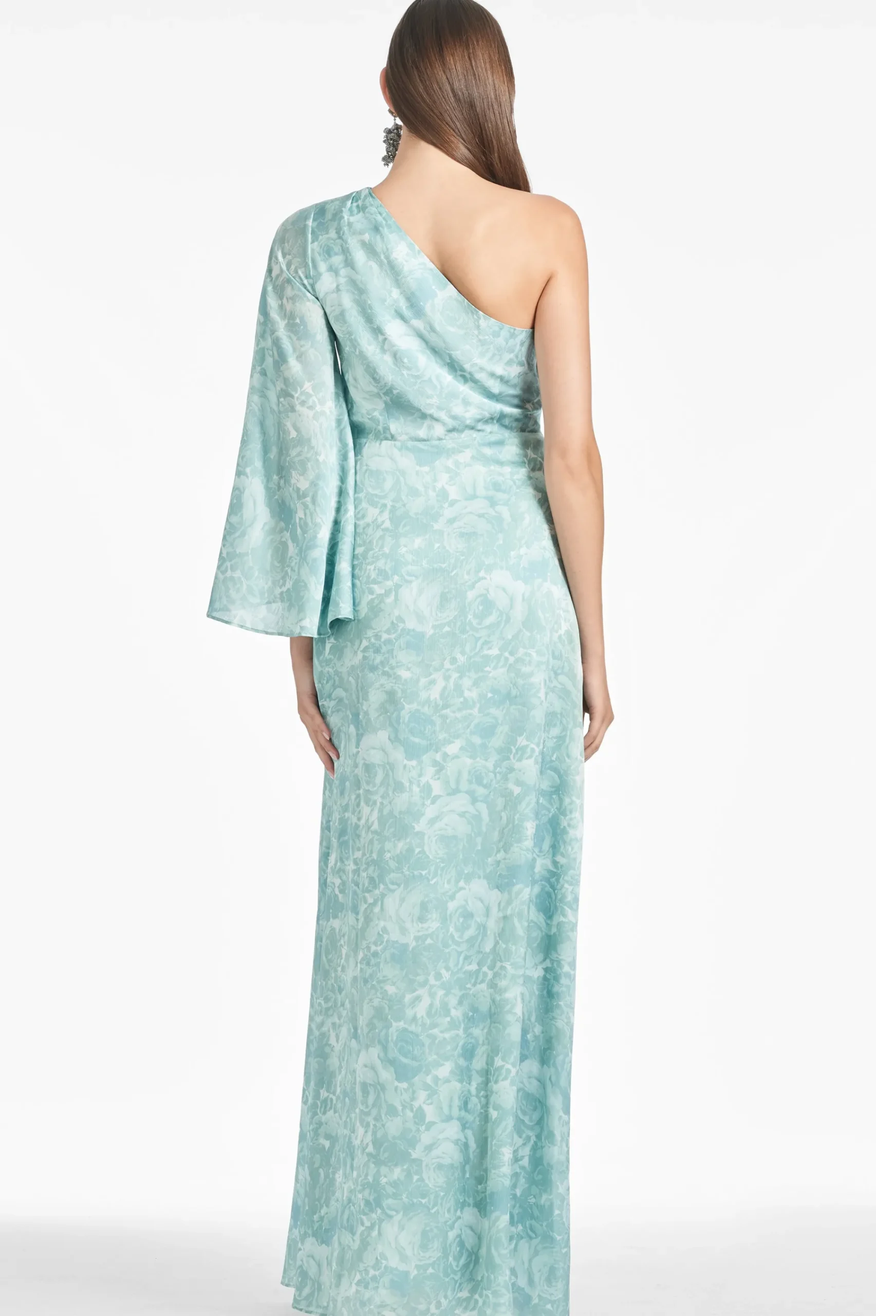 Cheap Sachin & Babi Keely Gown - Sage Painted Floral Sagepaintedfloral