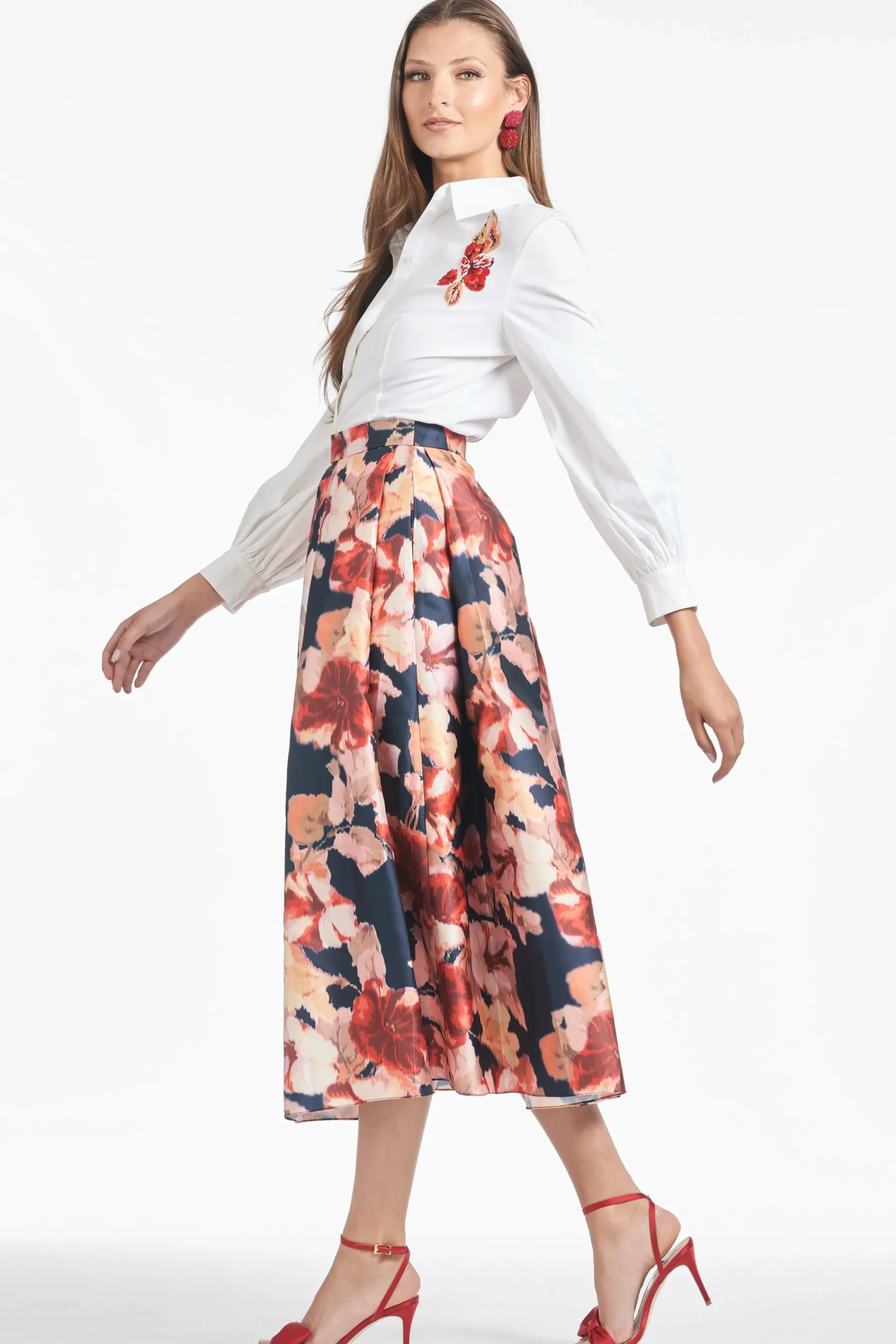 Hot Sachin & Babi Leighton Skirt - Bedford Bouquet Bedfordbouquet