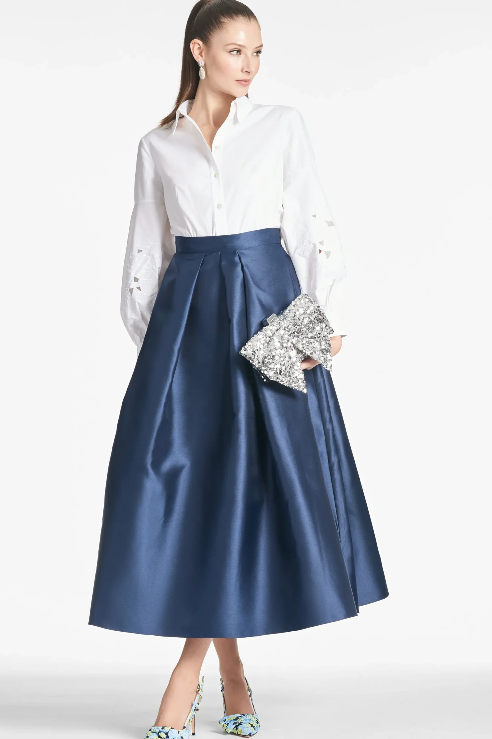 New Sachin & Babi Leighton Skirt - Navy