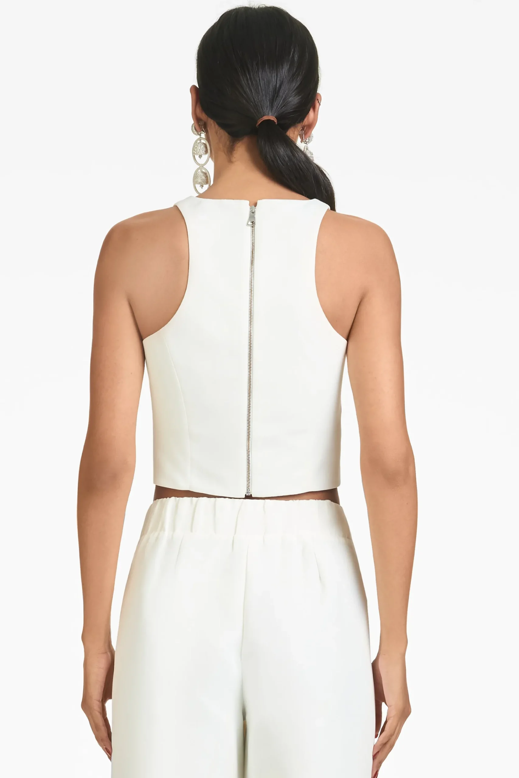 Outlet Sachin & Babi Lexie Top - - Faille Ivory