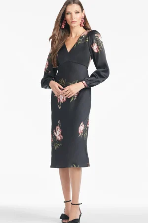 Outlet Sachin & Babi Lola Dress - Noir Blossom Noirblossom