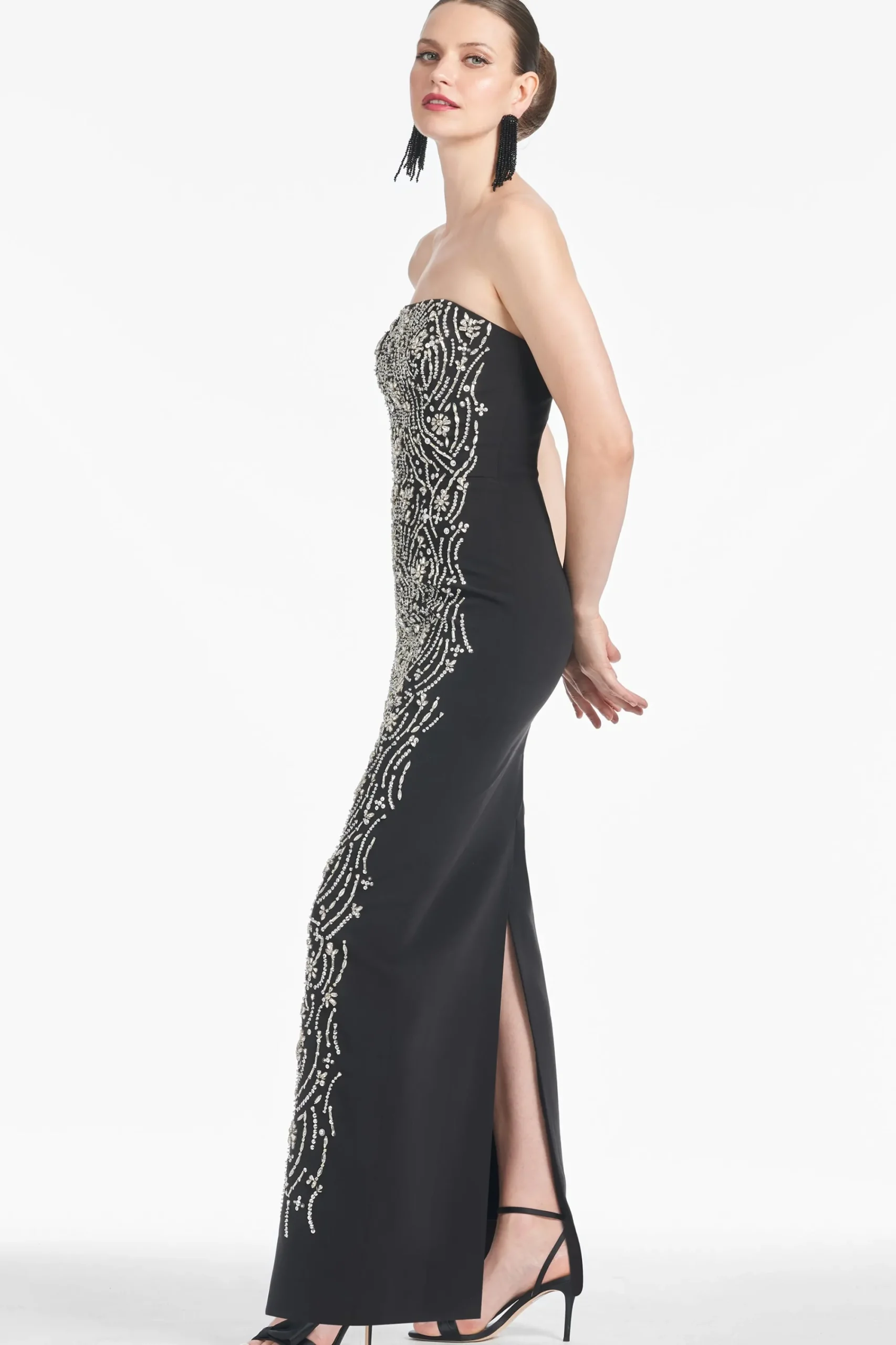 Hot Sachin & Babi Lucille Gown - Black