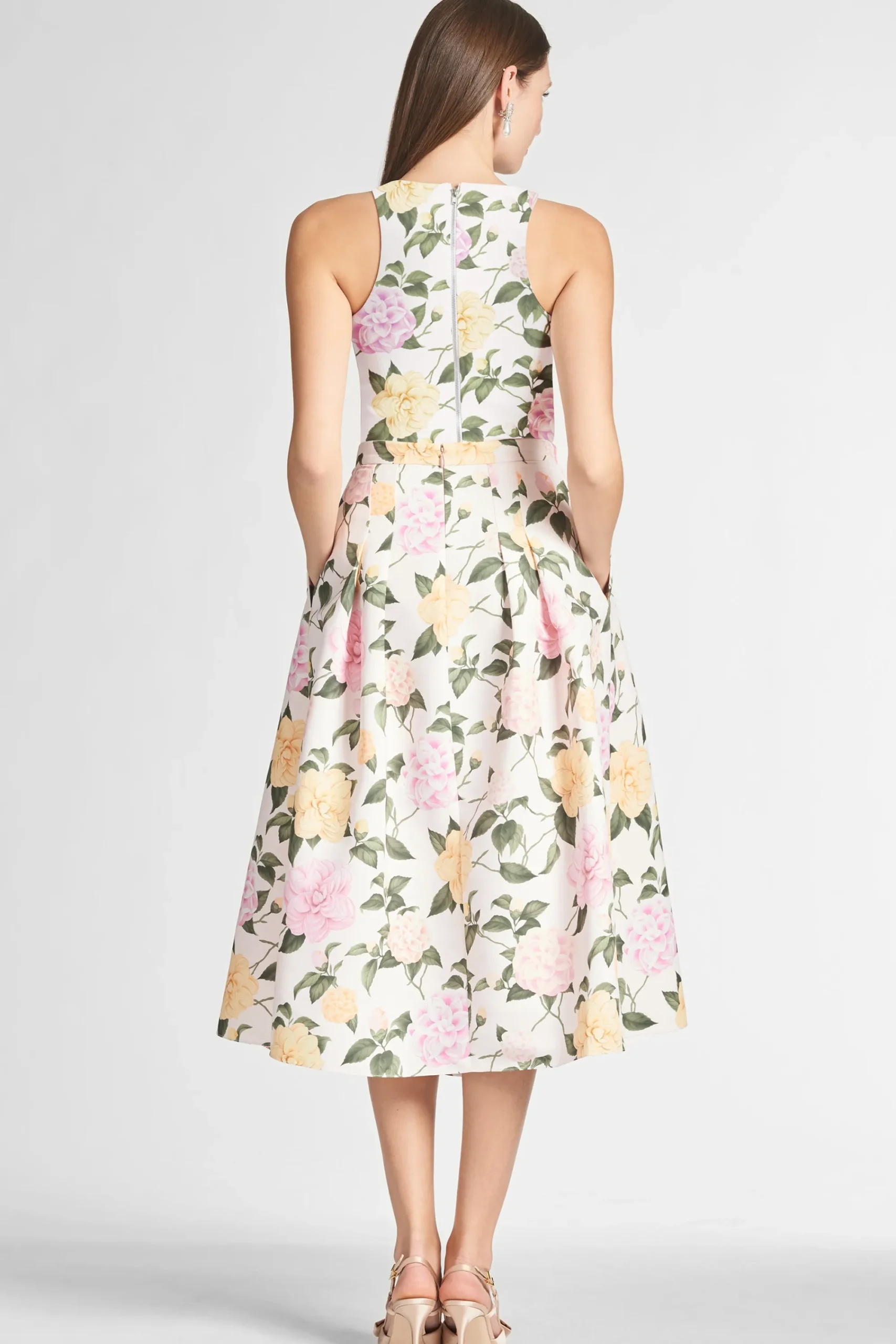 Cheap Sachin & Babi Lydia Skirt - Pink Lemonade Bouquet Pinklemonadebouquet