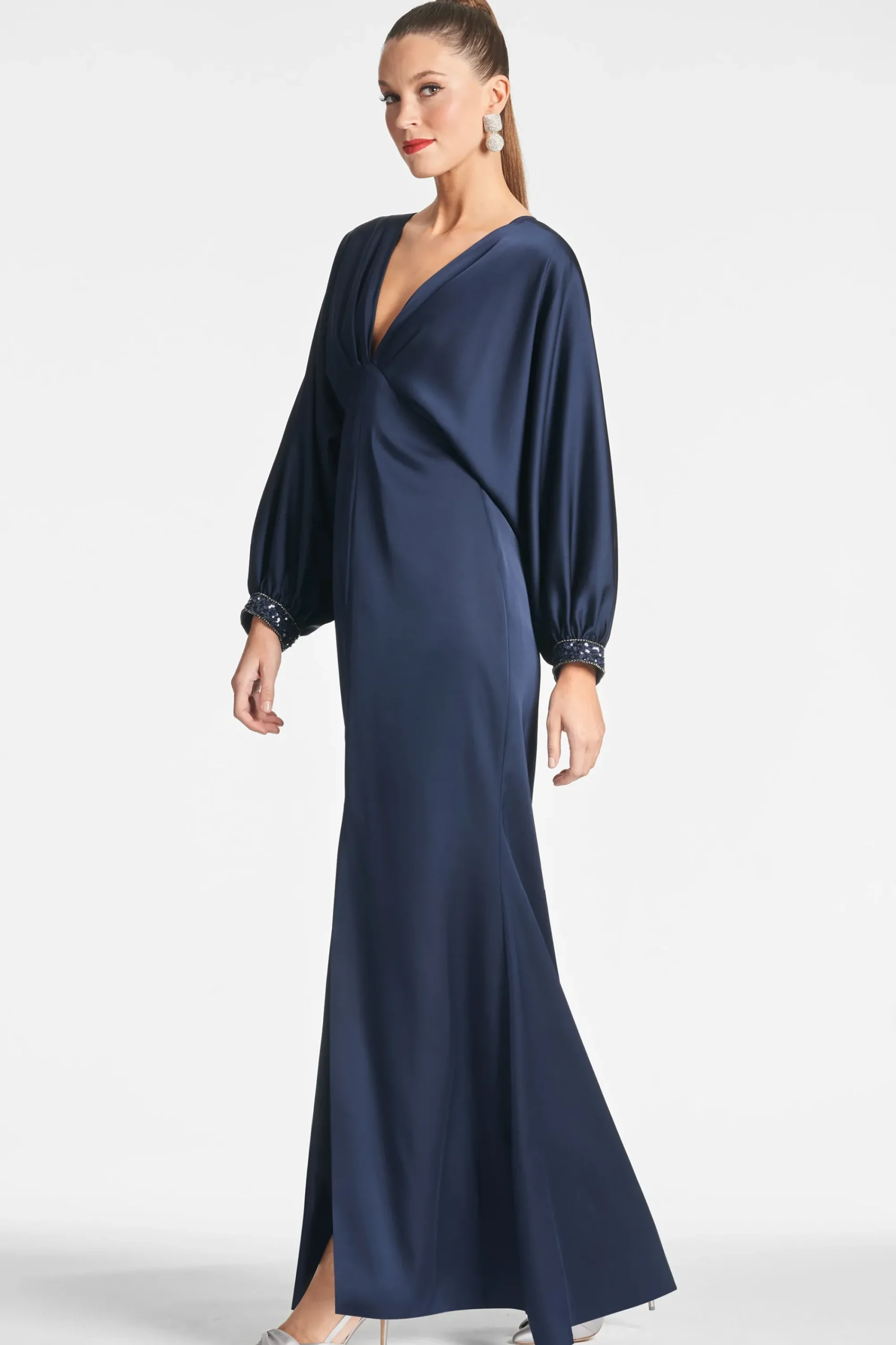 New Sachin & Babi Maia Gown - Midnight