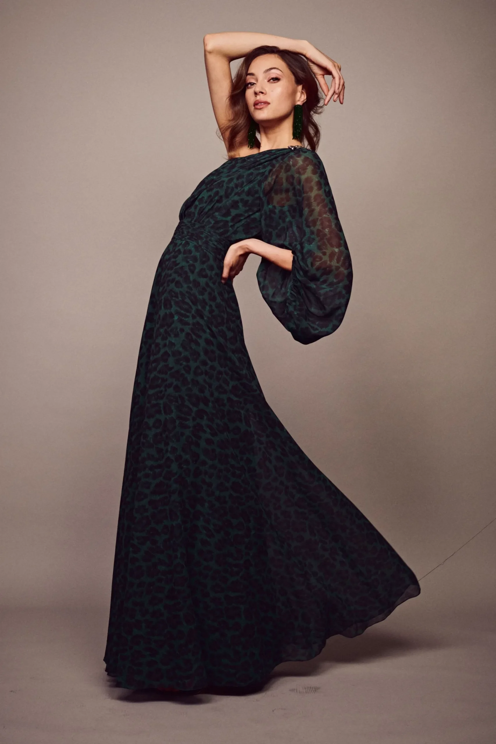 Cheap Sachin & Babi Makayla Gown - Emerald Big Cat Emeraldbigcat