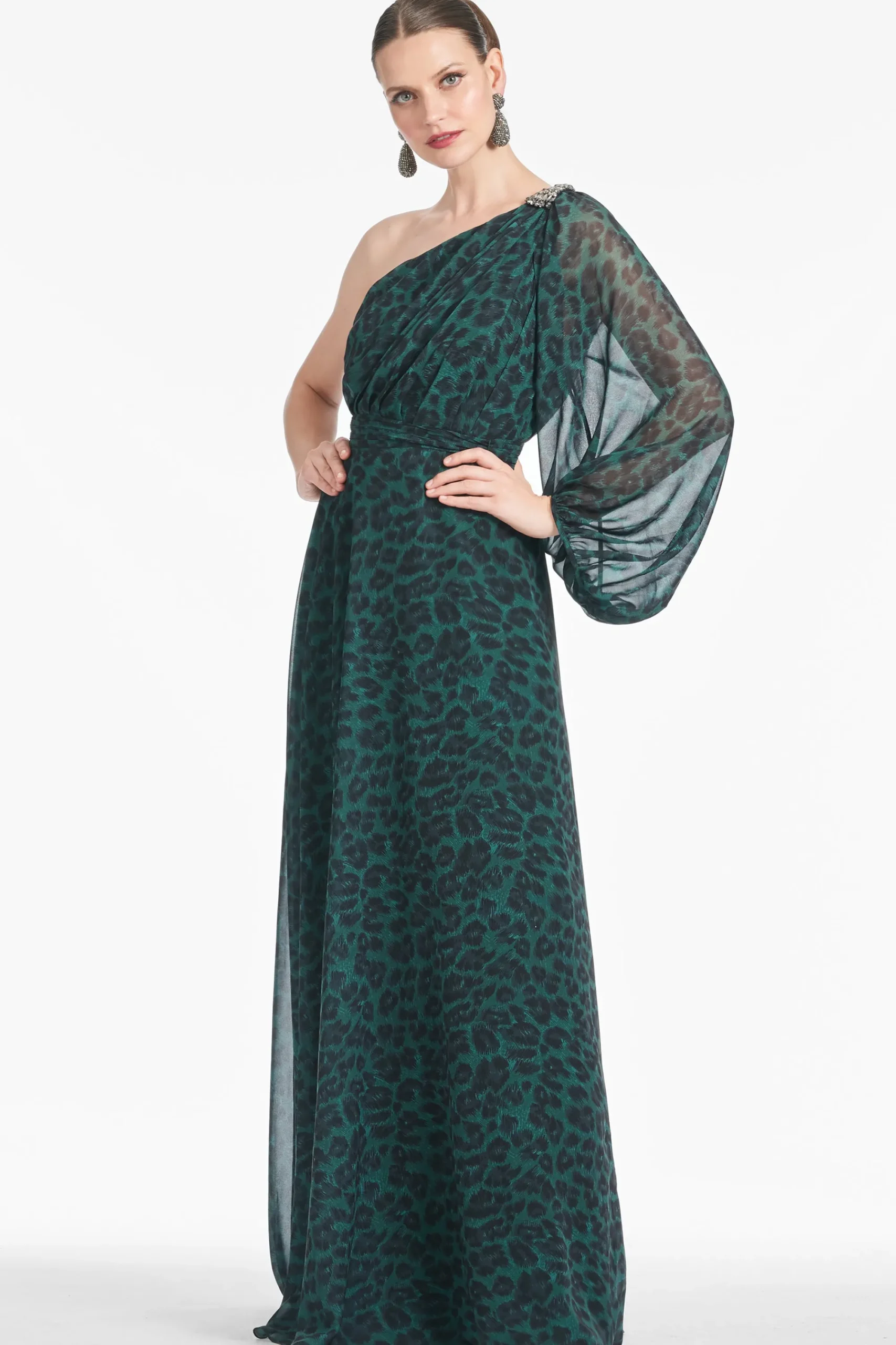 Cheap Sachin & Babi Makayla Gown - Emerald Big Cat Emeraldbigcat