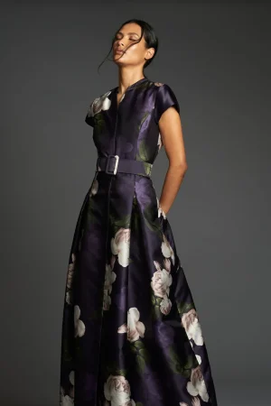 Online Sachin & Babi Marta Gown - Twilight Blooms Twilightblooms