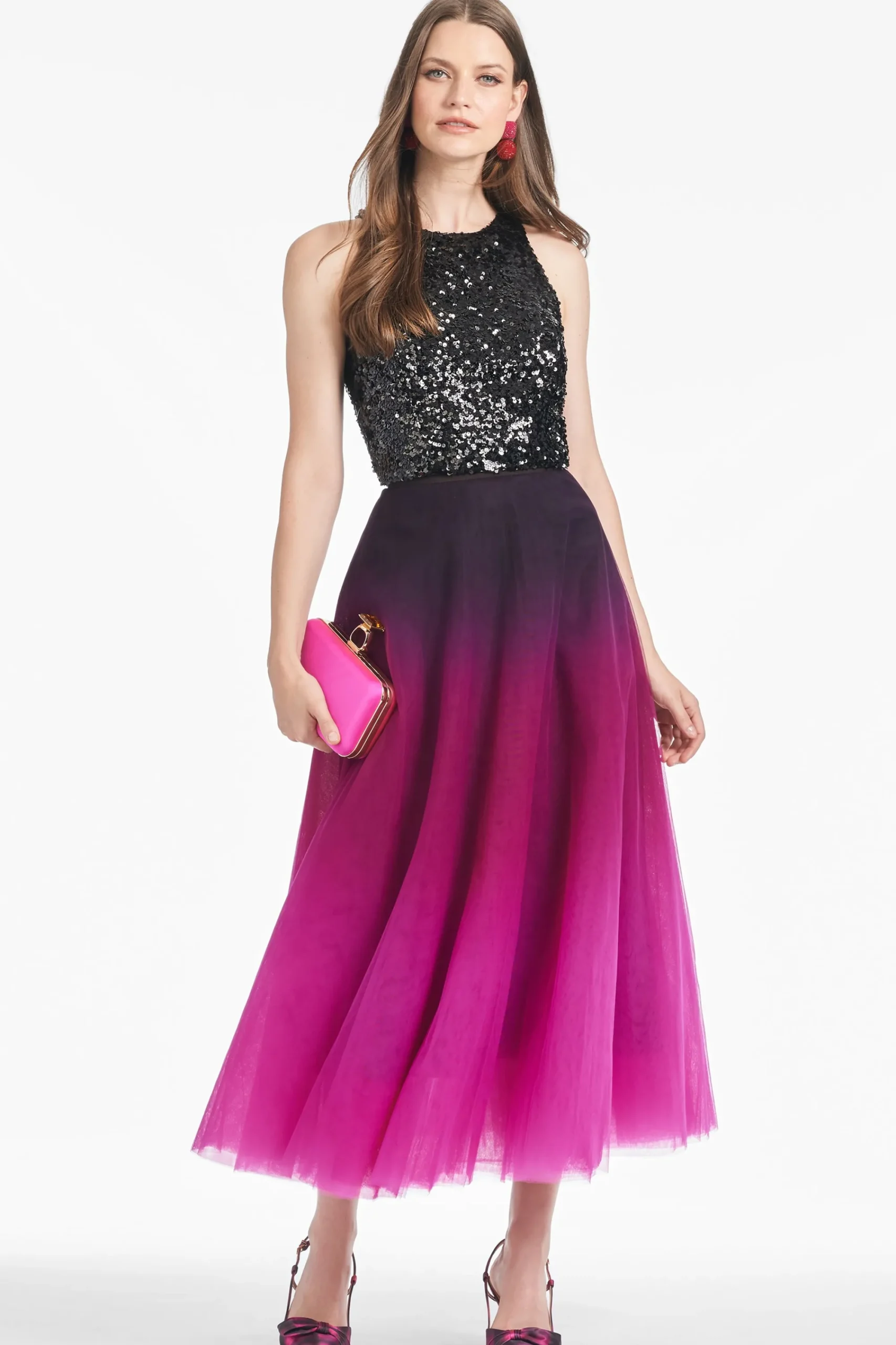 Online Sachin & Babi Maxine Skirt - Plum Ombre Plumombre