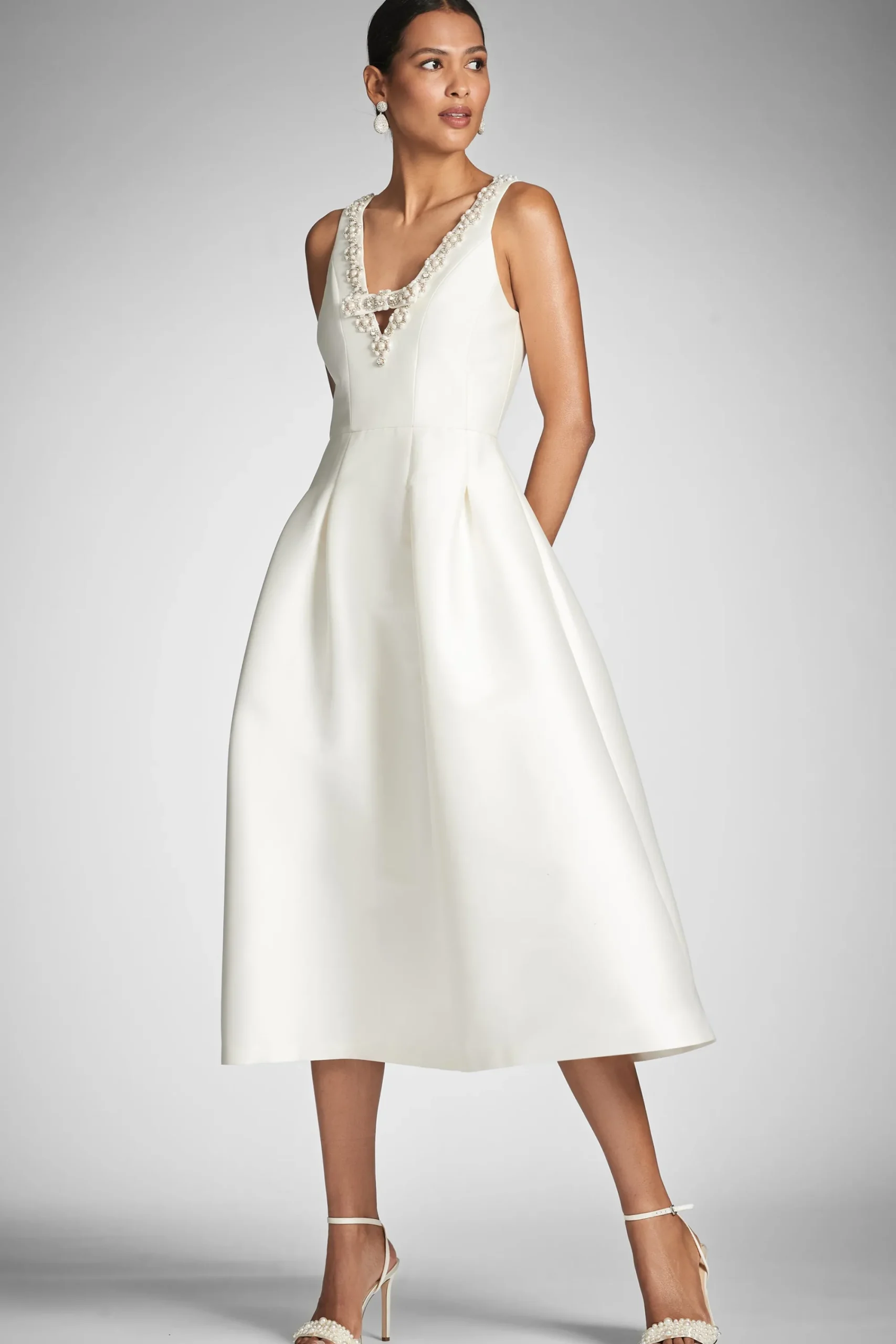 Hot Sachin & Babi Millie Dress - Off White Offwhite