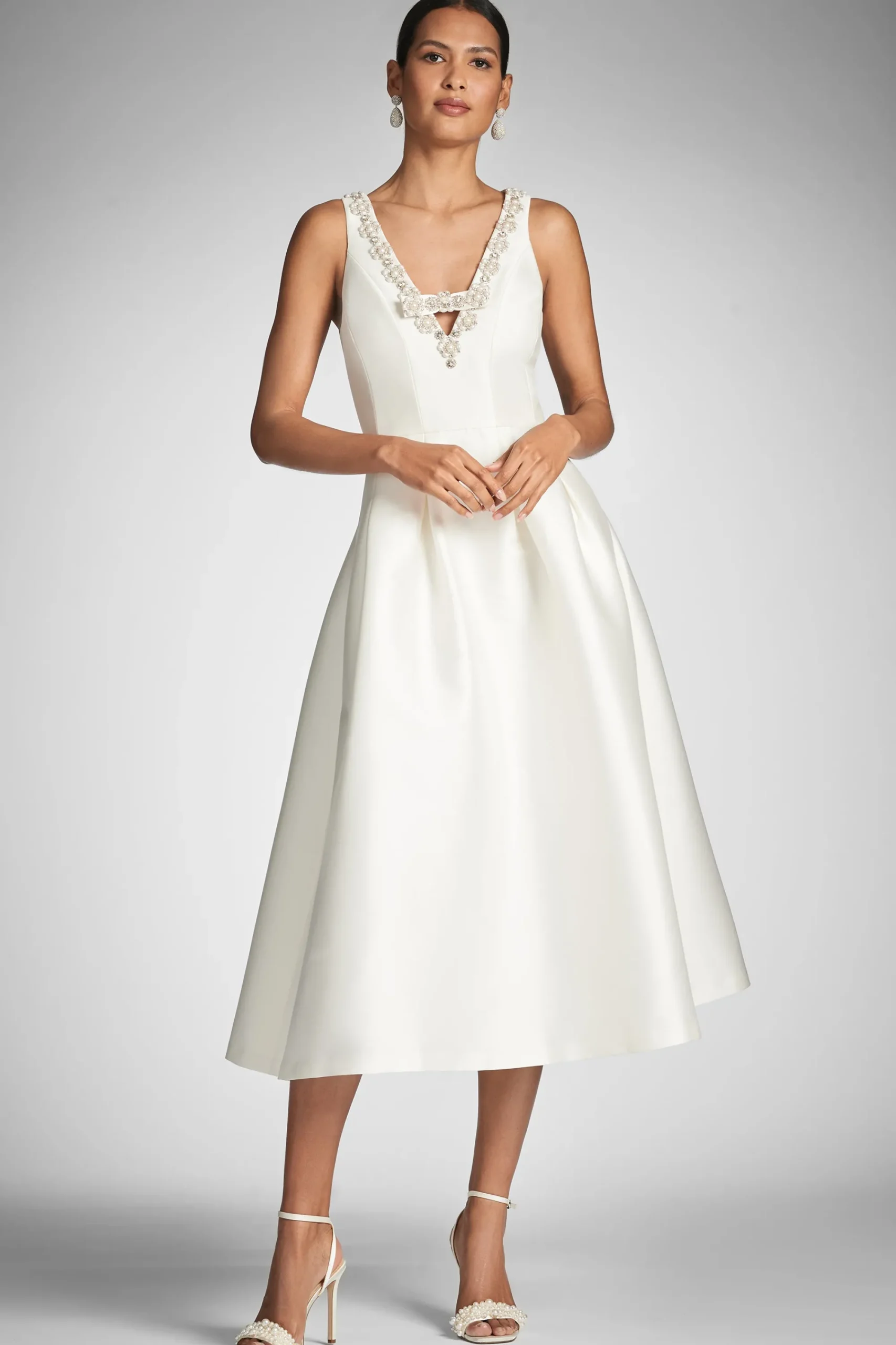 Hot Sachin & Babi Millie Dress - Off White Offwhite