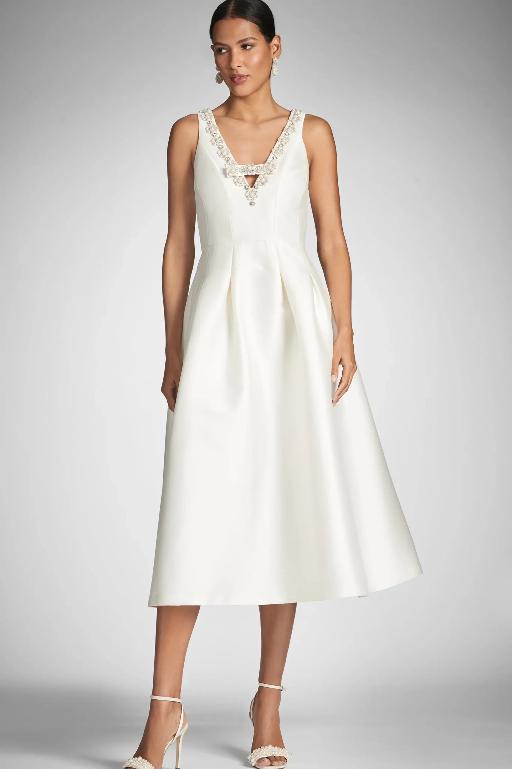 Hot Sachin & Babi Millie Dress - Off White Offwhite