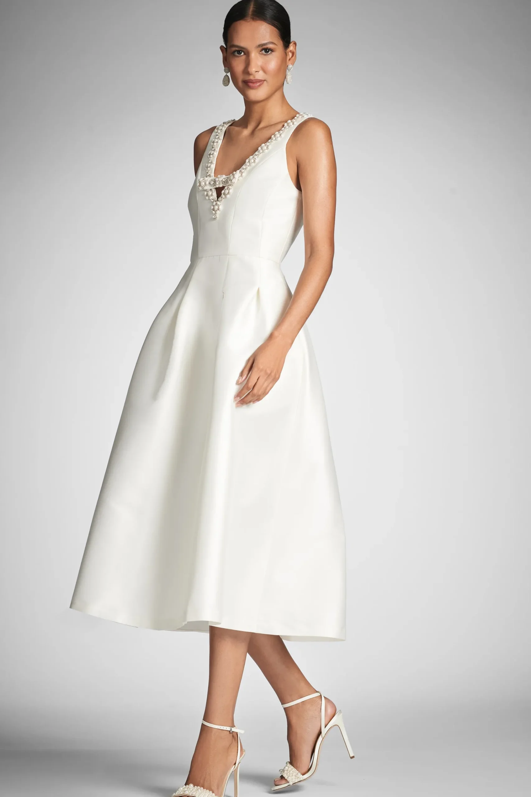 Hot Sachin & Babi Millie Dress - Off White Offwhite