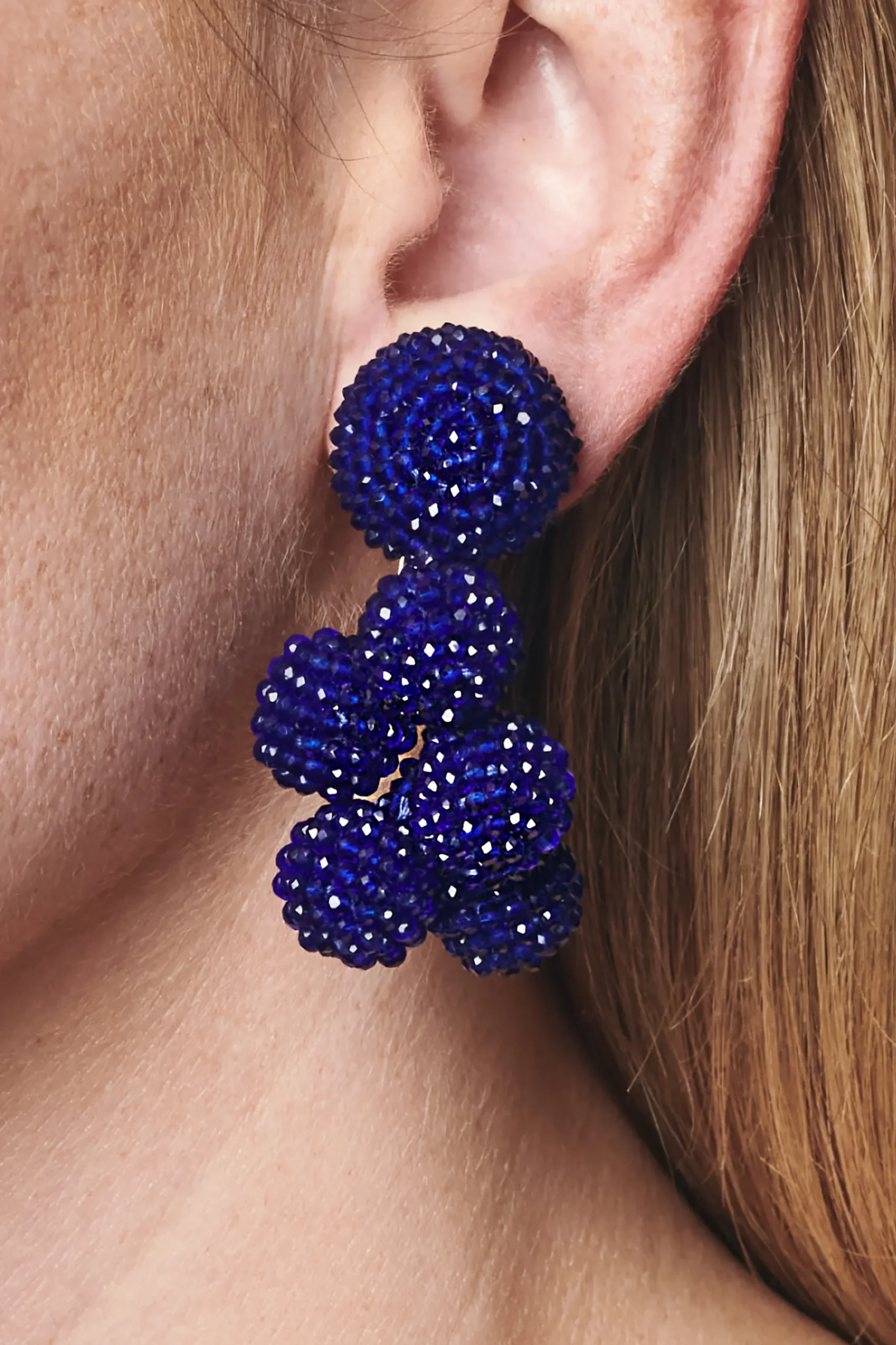 Cheap Sachin & Babi Mini Coconuts Earrings - Faceted Beads Merlot